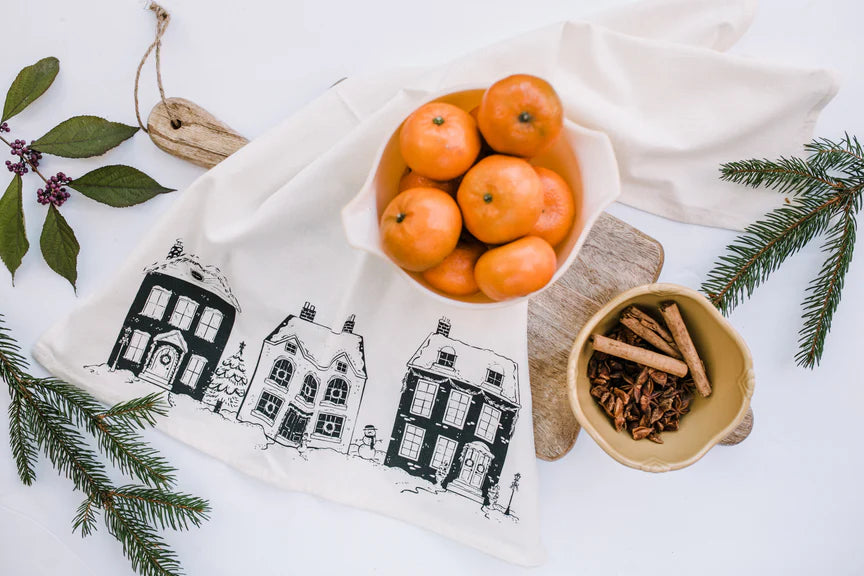 Christmas Tea Towels and Napkins