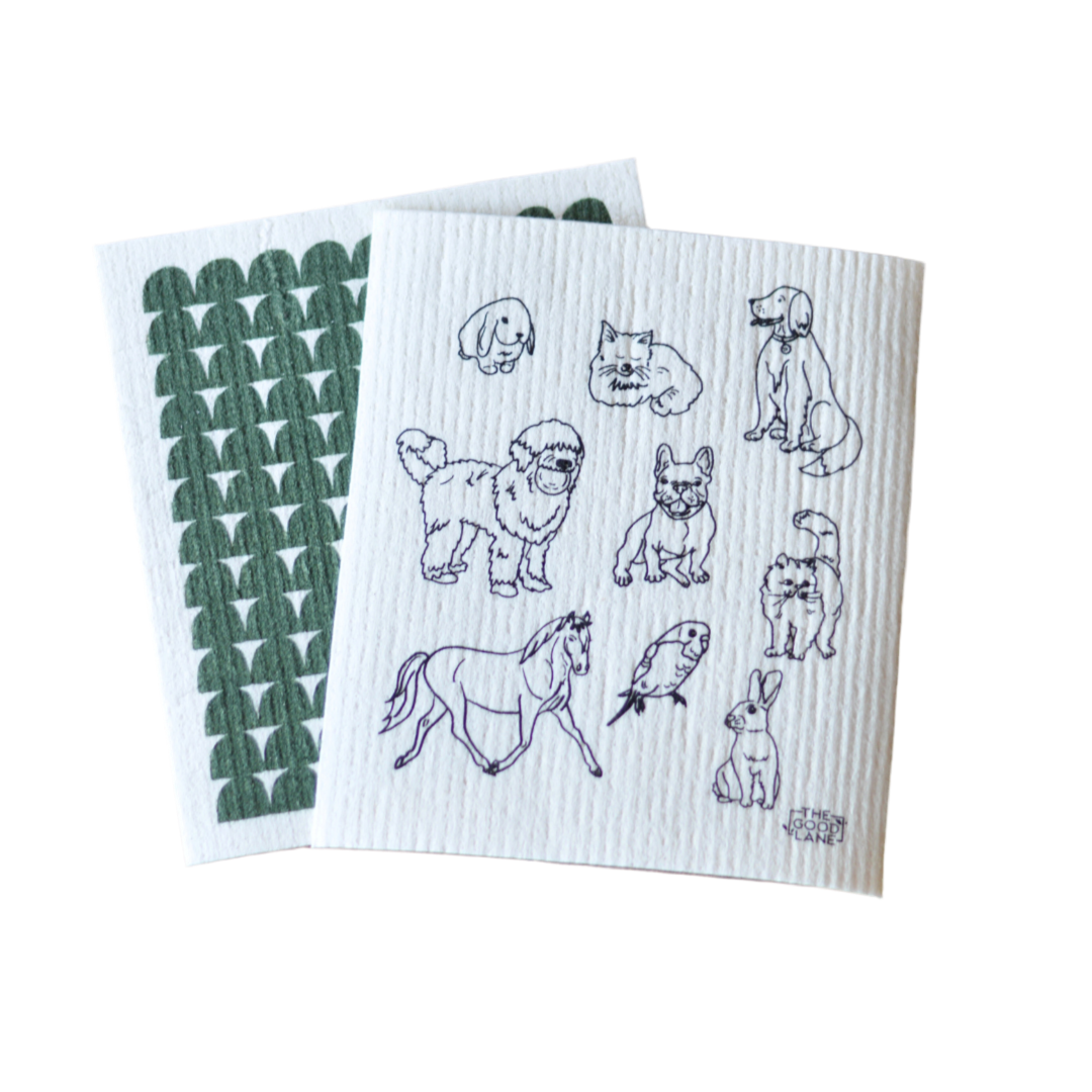 Swedish Sponge Cloth Set