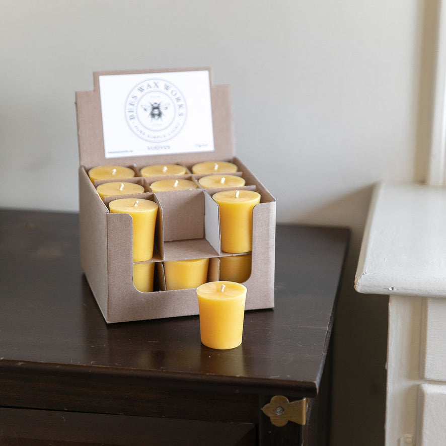 Beeswax Votive Candles