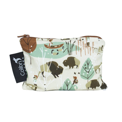 reusable snack bag bison