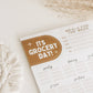 Grocery/Meal Planner Notepad