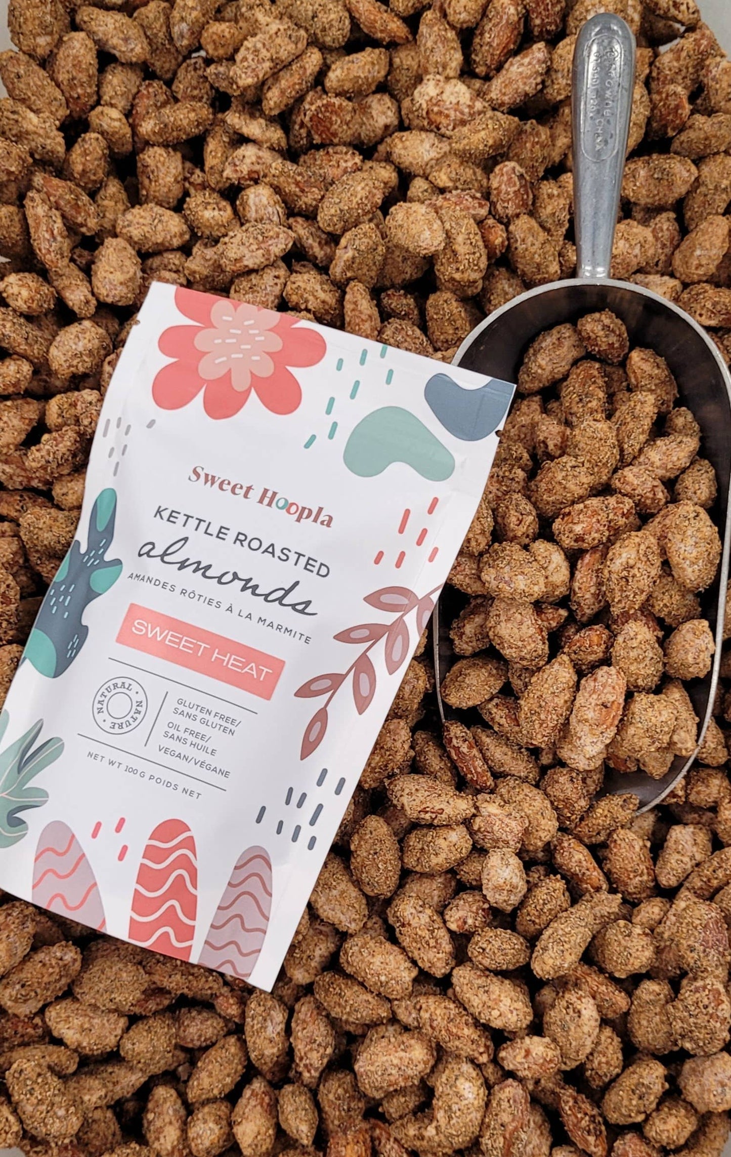 Kettle Roasted Almonds (SWEET HEAT)