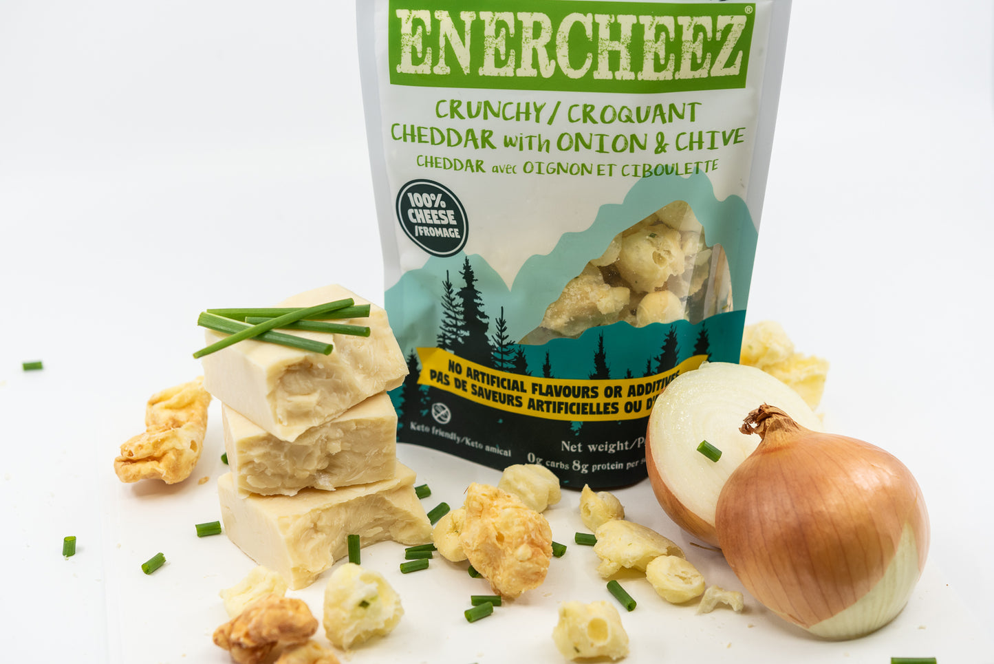 Enercheez - Crunchy Cheddar Snack