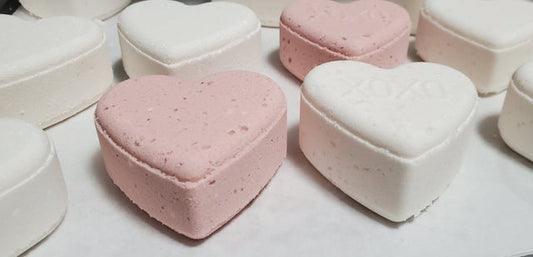 Black Cherry Heart Bath Bomb