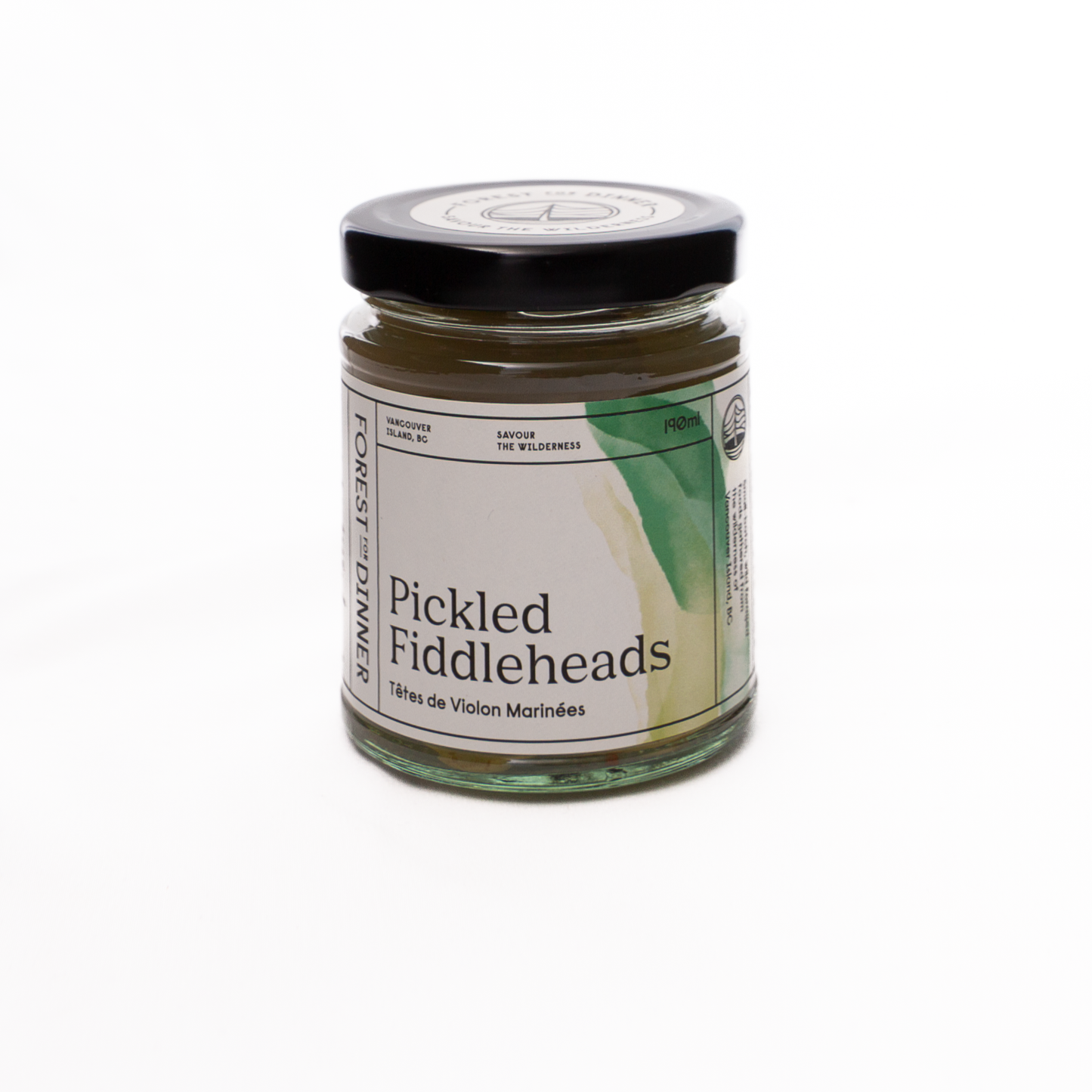 Pickled Spruce Tips + Fiddleheads