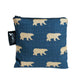 Large reusable snack bags featuring a bear pattern by Colibri Canada, ideal for eco-friendly food storage.