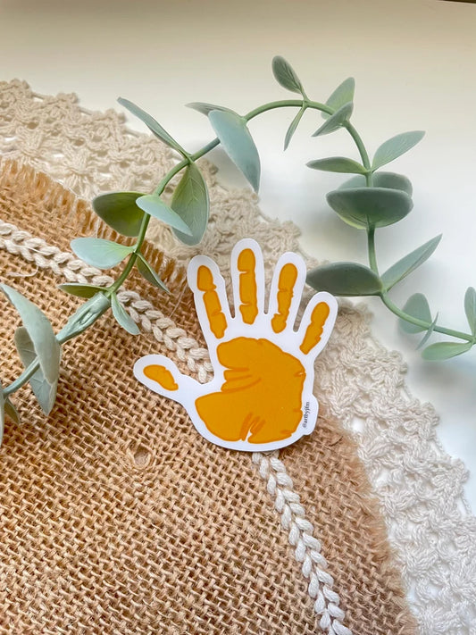 Every Child Matters | Orange Hand Sticker