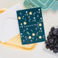 Thank you flowers mini card by Little May Papery featuring a vibrant floral design and elegant typography.